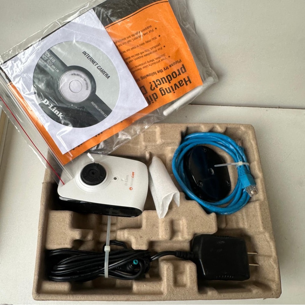 D-Link Wireless Security System Wireless Camera Open Box Only - Picture 5 of 6
